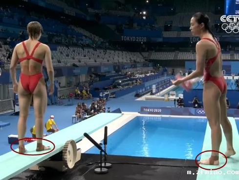 超声骨密度仪厂家小编看到奥运两位跳水姑娘的脚踝,瞬间破防!