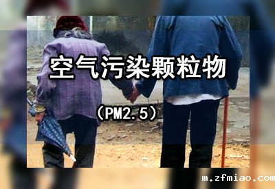 超声骨密度仪调查人员发现空气污染颗粒物（PM2.5）的小幅增加也与老年人骨折的增加有关