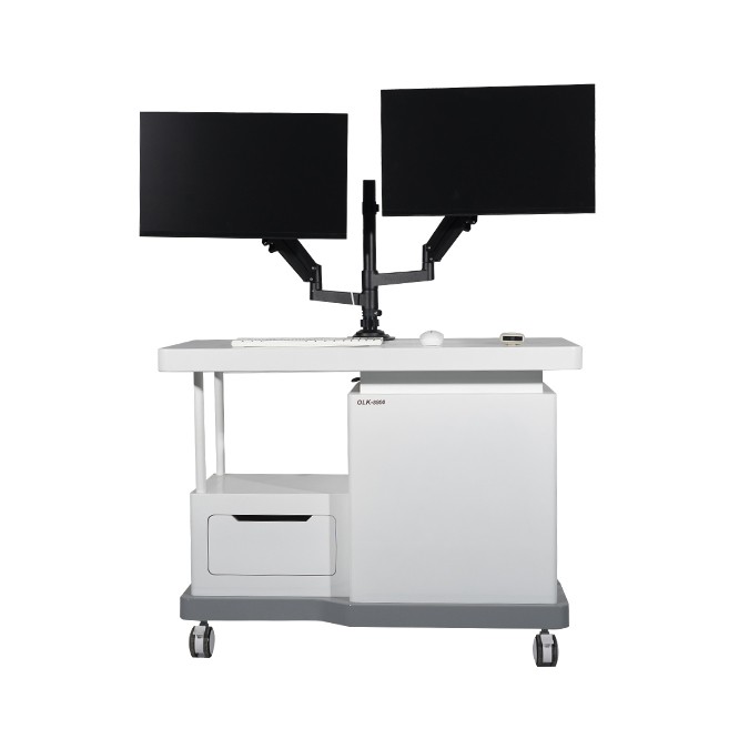 超声骨密度分析仪（双屏）OLK-8800超声骨密度仪品牌